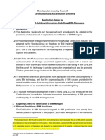(CCBM) 建築信息模擬經理認可申請指引 (PN01-G-01) (Jun 2020) (只提供英文版本) PDF