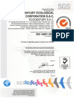 Certificado Iso 14001