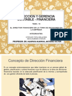 Tema 10 - El Director Financiero - Otiniano & Silva