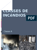 Classes de Incêndios