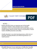 Health Education