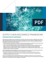 ISF Supply Chain Assurance Framework SCAF Executive Summary 2020