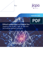 Ethical Leadership in A Digital Era Applying The IESBA Code To Selected Technology Related Scenarios