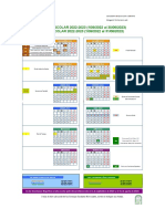 Calendario Escolar Jaén