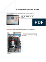 Calibração de Balança Do Dosador Motan