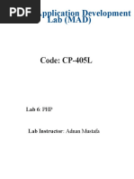 Lab Manual 06 (MAD)