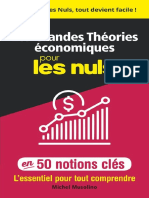 Les Grandes Théories Économiques Pour Les Nuls en 50 Notions Clés