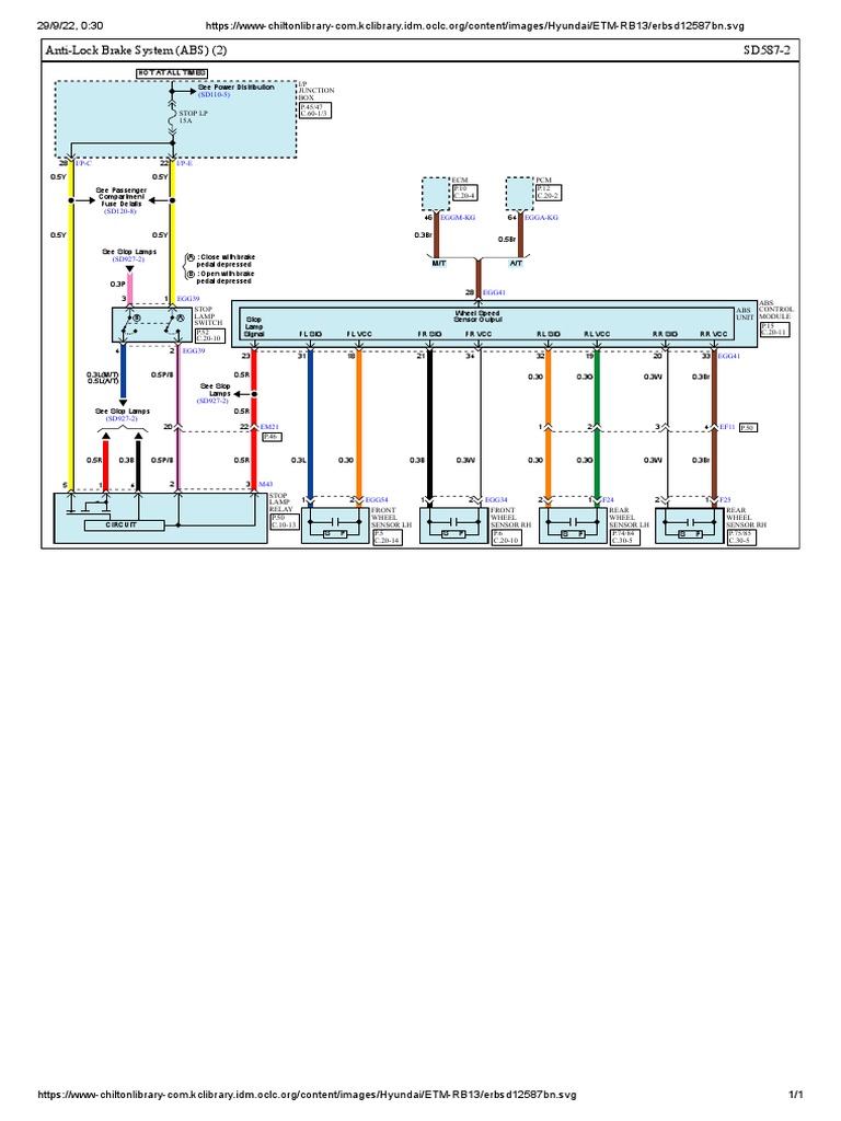 CB150R LED Wiring and ABS Diagram | PDF | Anti Lock Braking System ...