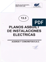 1. PORTADA PLANOS ASBUILT INSTALACIONES ELECTRICAS