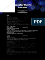 Resume Web