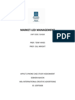 Iphone Case Study Assignment - MARKET LED Management