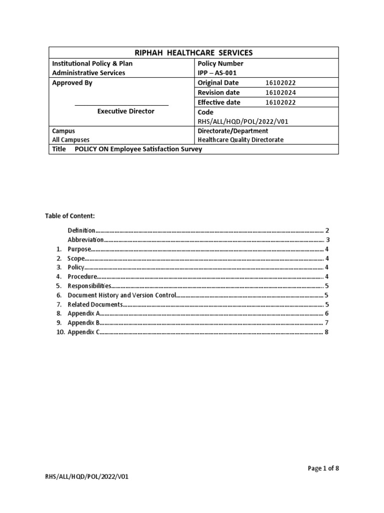 policy-and-procedure-of-employee-satisfaction-pdf-employment-job