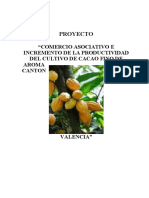 PROYECTO Cacao - Valencia - Huber Intriago