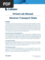 ETC Electron Transport Chain Lab Manual (English)