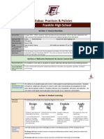 Biology Course Syllabus