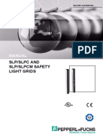 Manual: SLP/SLPC and SLP/SLPCM Safety Light Grids