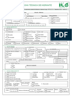 Ficha técnica de hidrantes