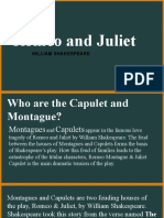 Romeo and Juliet (Capulet and Montague)