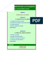 FUNDAMENTOS DE LA FILOSOFÍA