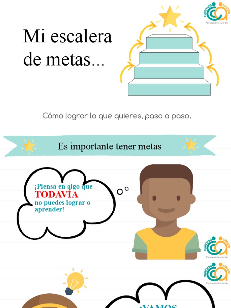 Escalera de Metas: Plan Paso a Paso | PDF