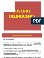 Juvenile Delinquency: A Historical Background