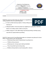 1st Monthly test-GRADE 1 ESP