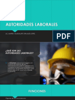 Autoridades Laborales