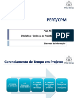 Gerenciamento de tempo em projetos com PERT/CPM