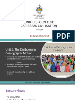 Slides - Unit 5 - The Caribbean in Motion