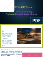 El Movimiento y Sus Tipos Según Su Trayectoria