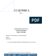 AV2 QUÍMICA