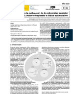 NTP 1169 Modelo para La Evaluación de La Extremidad Superior Distal. Índice Compuesto e Índice Acumulativo - Año 2022