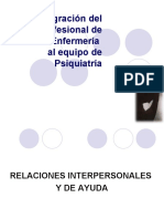 Integración Del Profesional de Enf.