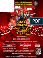 Lomba Budaya 3 Sumpah Pemuda 2022