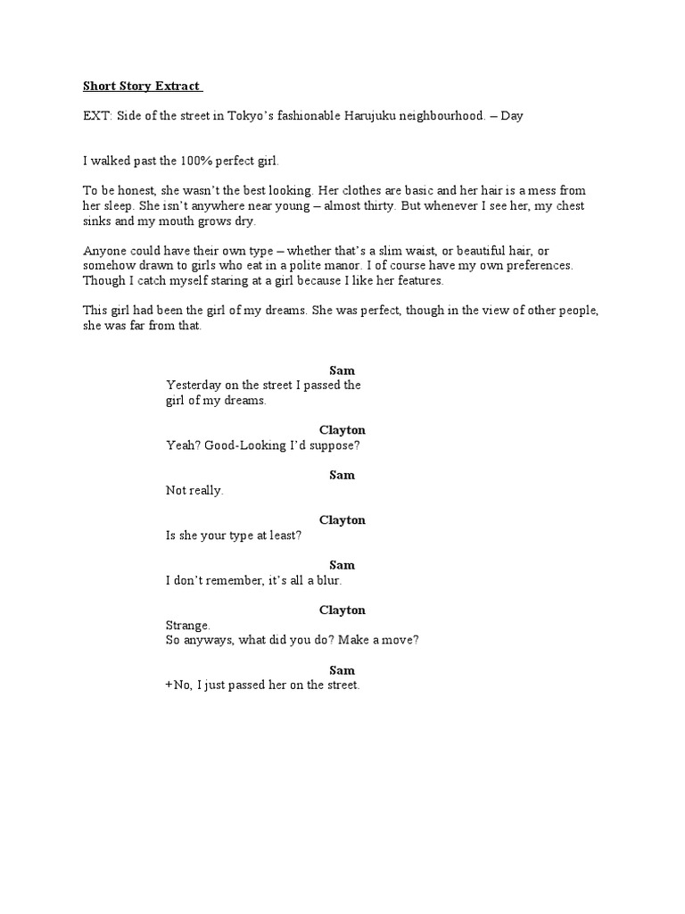 Practice Script | PDF