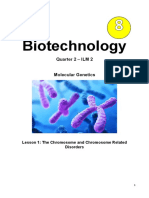LAS Biotech Q2 ILM 4. Mol - Genetics Lesson 1 Chromosomes Last Edited