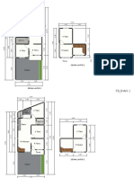 Denah 3 Kamar Tidur + Mezzanine