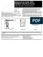 Fuel Module in Tank Unit Replacement Instructions