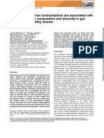 Combined Hormonal Contraceptives Are Associated With Minor Changes in Composition and Diversity in Gut Microbiota of Healthy Women