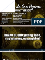 Davao de Oro Lyrics
