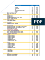 Precios Unitario Mano de Obra Albañileria