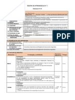 1.2) Sesion de Aprendizaje Semana 1 Seg. Salud y M.A.