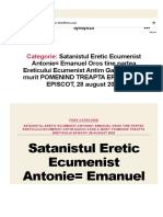 Ayeaye20 Art Blog Category Satanistul Eretic Ecumenist Antonie Emanuel Oros Tine