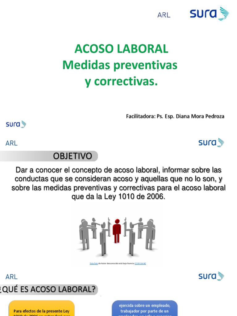 Prevención y Concepto de Acoso Laboral | PDF | Disciplinas