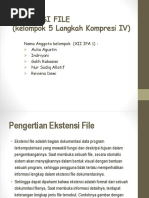 File Adalah Pengertian, Perbedaan, Dan 5 Jenisnya | PDF