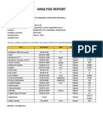 Analysis Report