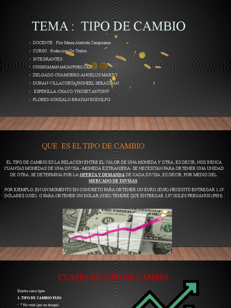 Cual Es El Sistema de Tipo de Cambio en El Peru | PDF | Tipo de cambio ...