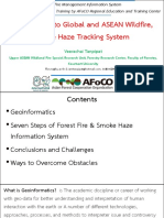 Lecture 2 Introduction To Global and ASEAN Wildfire, Smoke Haze Tracking System