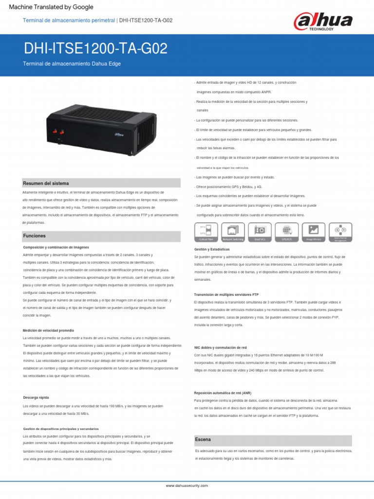 Terminal ITSE1200 TA G02 - Datasheet Es | PDF | Controlador de interfaz ...