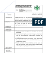 SPO Komunikasi Visi, Misi, Tujuan Dan Tata Nilai Puskesmas